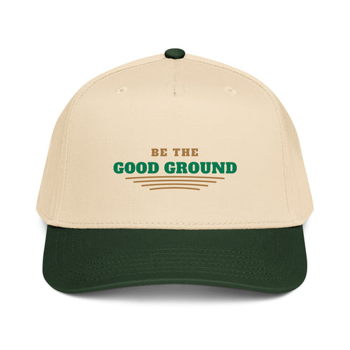 Be the Good Ground Cap in Dark Green/Natural