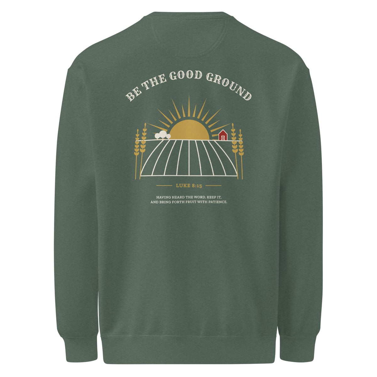 Good Ground Crewneck in Blue Spruce (2)