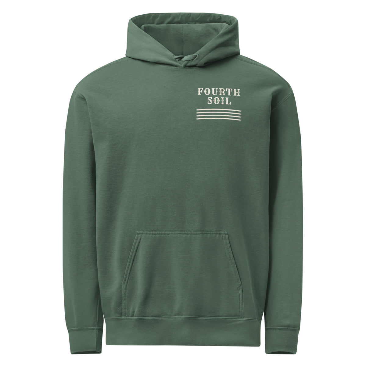 Fell on Good Ground Hoodie in Blue Spruce