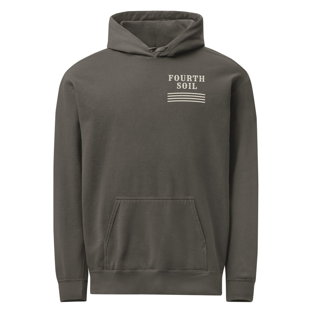 Fell on Good Ground Hoodie in Pepper