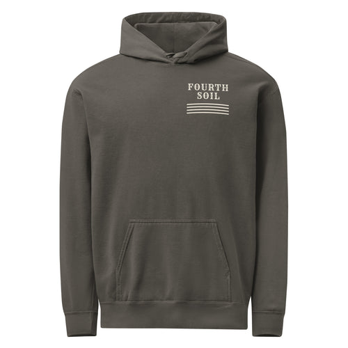 Fell on Good Ground Hoodie in Pepper