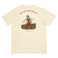 Fell on Good Ground Tee | Garment-Dyed Ivory - mockup-back-10