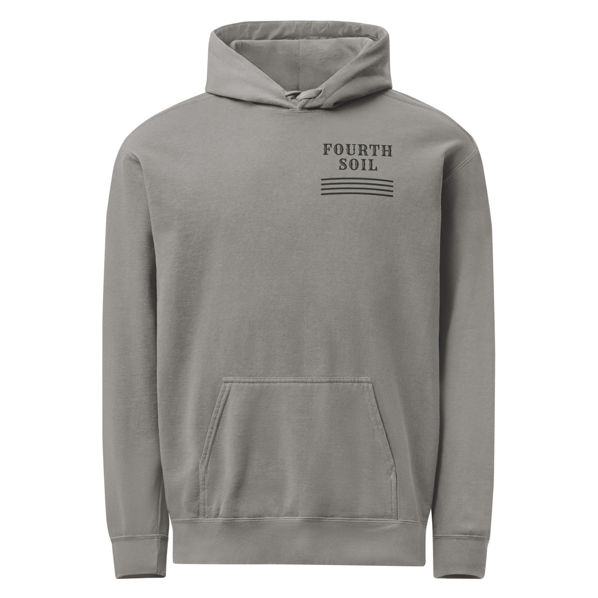 Leaping Trout Hoodie in Grey (3)