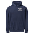Leaping Trout Hoodie in True Navy