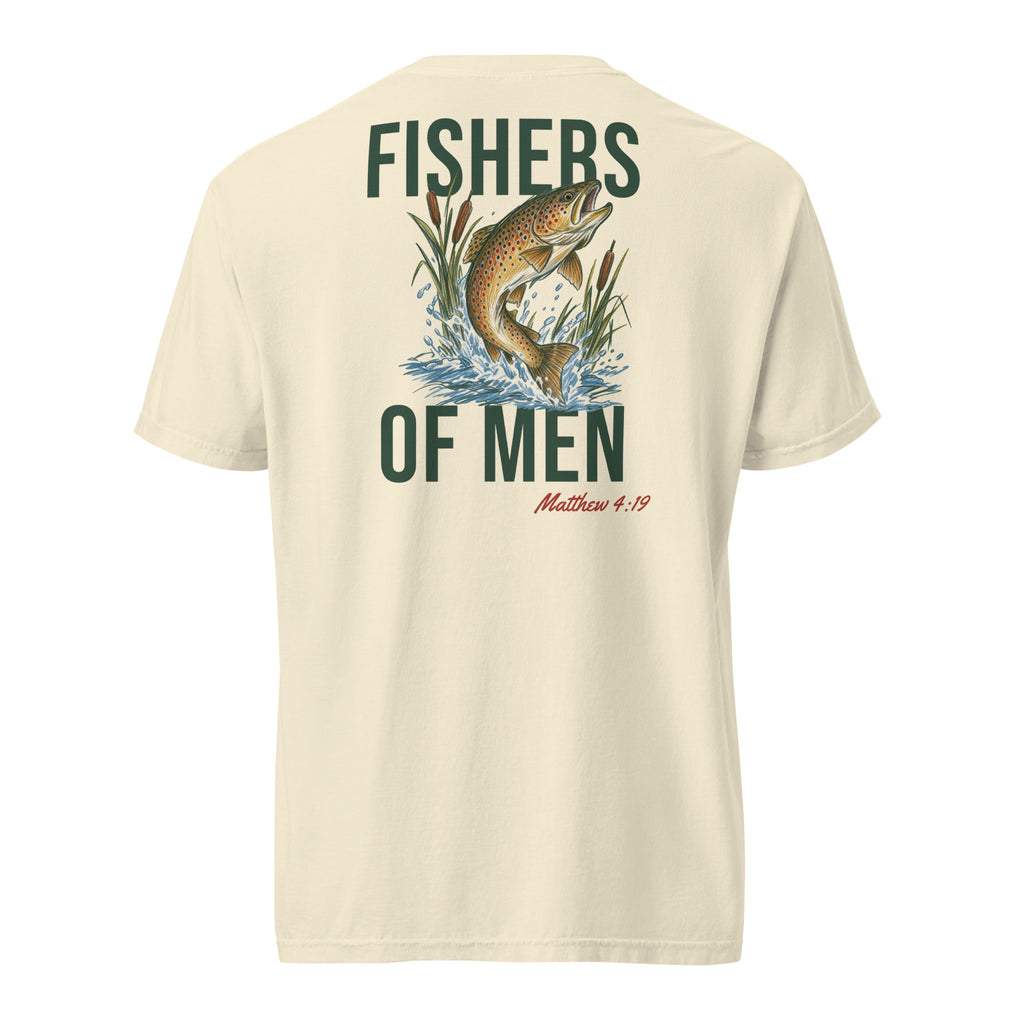Leaping Trout Tee in Ivory (3)